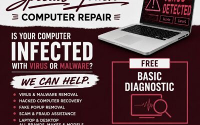 Computer Running Slow? Virus? Malware? Pop-Ups? Computer Repair in Omaha, NE