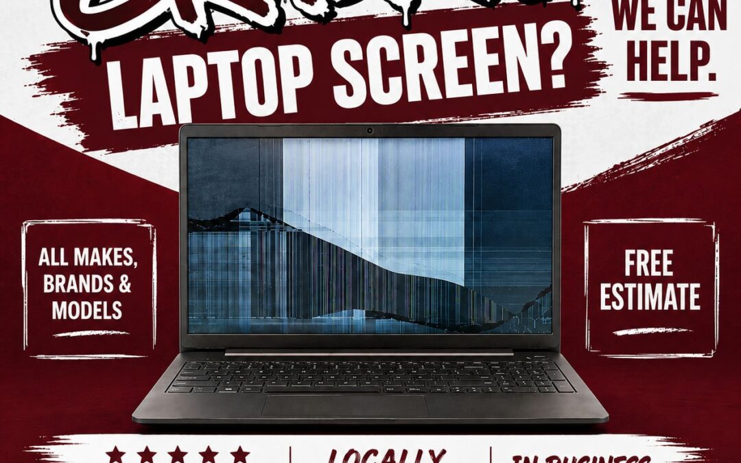 Cracked Laptop Screen Repair in Omaha: Should You Repair or Replace Your Laptop?