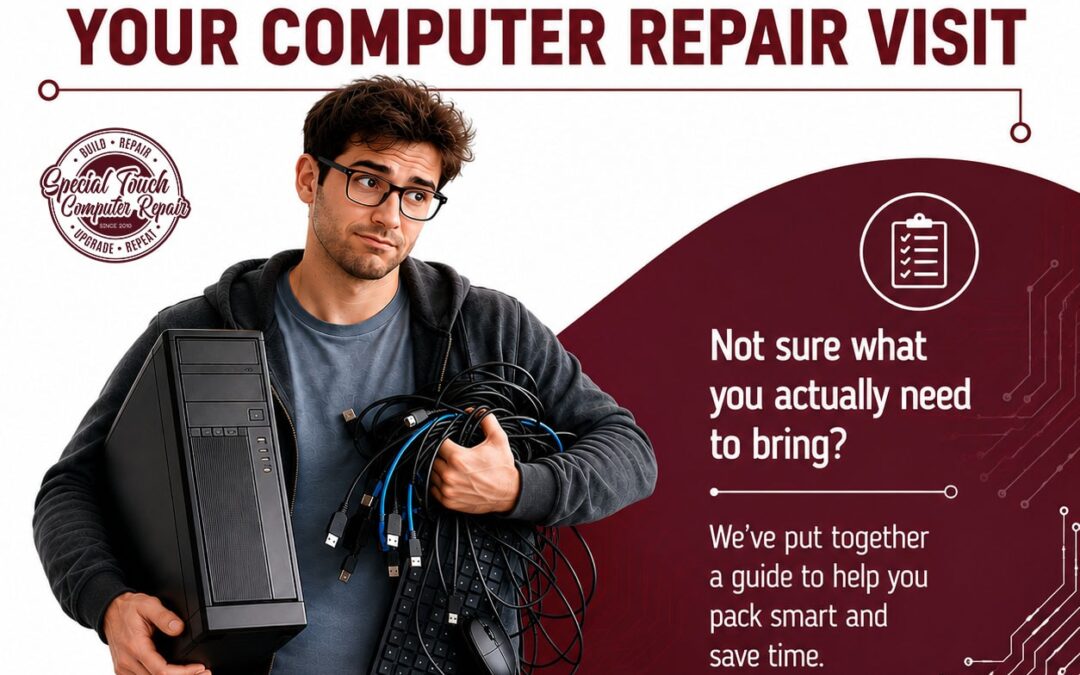 What to Bring to Your Computer Repair Visit: A Simple Checklist