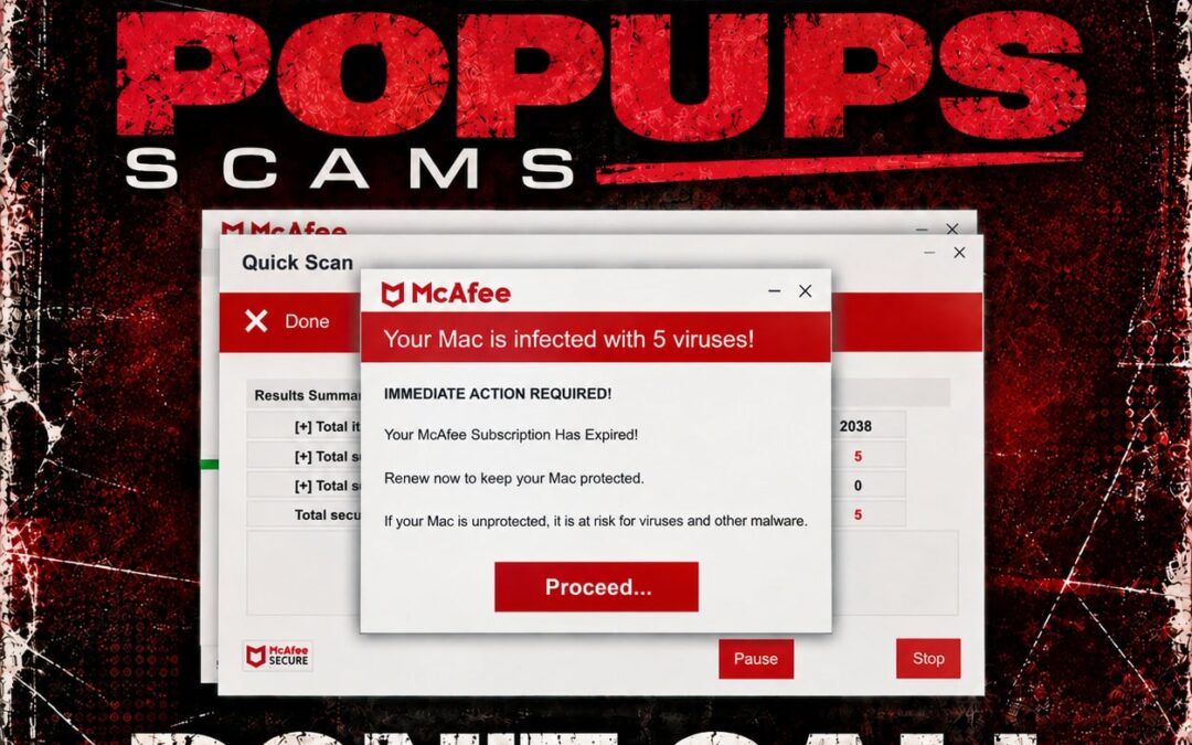 Fake Virus Pop-Ups & Tech Support Scams | Omaha Computer Repair